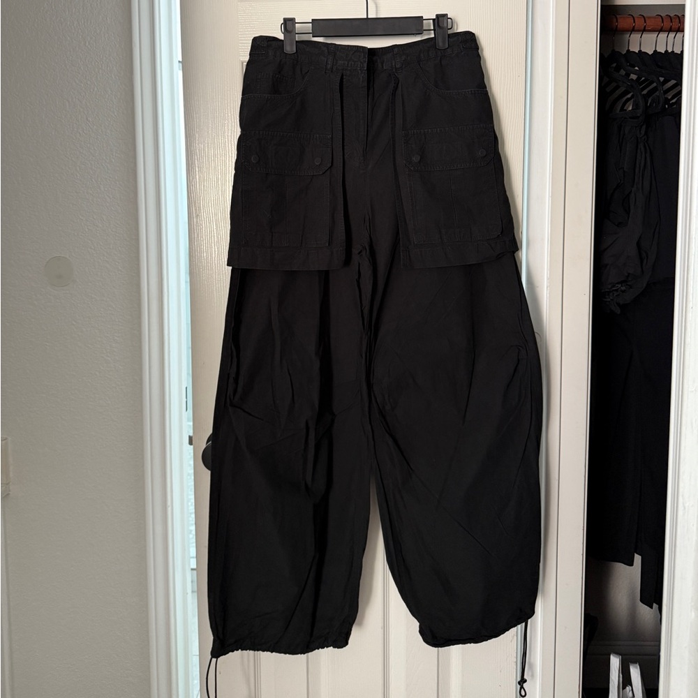 Juun.J Overlay-Skirt Trousers